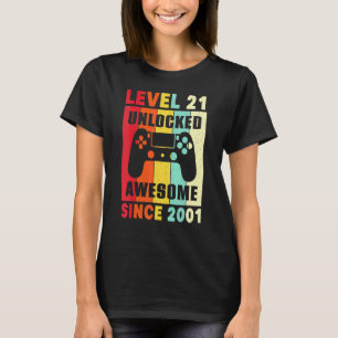 Geweldig sinds 2001 Vintage Controller Meisjes Jon T-shirt