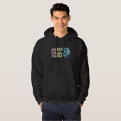 Geweldig sinds 2007 graffiti motief hoodie (Voorkant volledig)