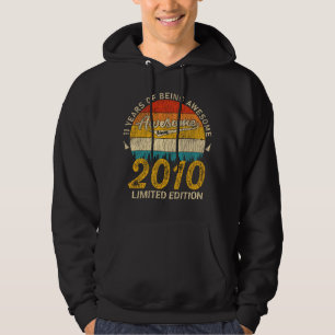 Geweldig Sinds 2010 Limited Edition Verjaardagscad Hoodie