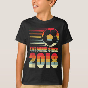 Geweldig sinds 2018 Voetbal 8e Verjaardag Tank Top