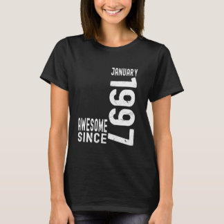 Geweldig sinds januari 1997, Geboren in januari 19 T-shirt