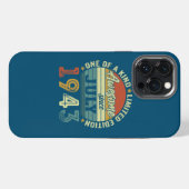 Geweldig sinds juli 1943 79 jaar oud 79ste iPhone hoesje (Achterkant horizontaal)