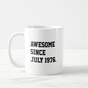 Geweldig sinds juli 1976 Grappige 50e verjaardag Koffiemok