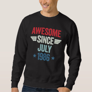 Geweldig sinds juli 1986 trui