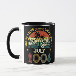 Geweldig sinds juli 2006 Vintage 16e verjaardag Mok