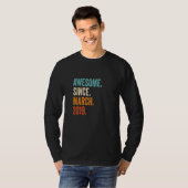 Geweldig sinds maart 2019 4e verjaardag t-shirt (Voorkant volledig)