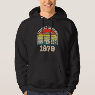 Geweldig sinds september 1979 Geboren in september Hoodie