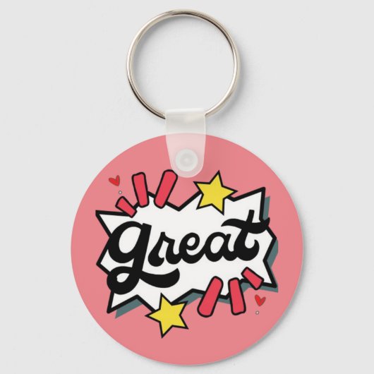 geweldig sleutelhanger (Voorkant)