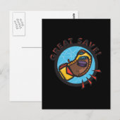 Geweldig sparen briefkaart (Voorkant / Achterkant)