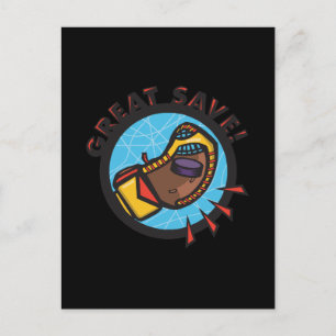 Geweldig sparen briefkaart