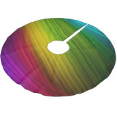 Geweldig Spectrum van Regenboogkleuren Kerstboom Rok (Gekanteld)