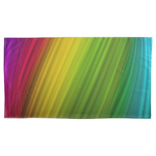 Geweldig Spectrum van Regenboogkleuren Kussensloop (Voorkant)