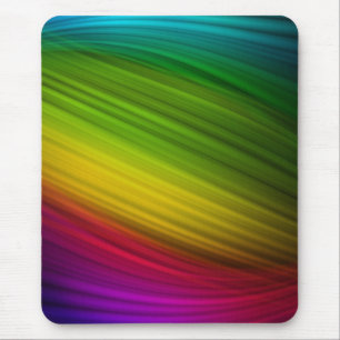 Geweldig Spectrum van Regenboogkleuren Muismat