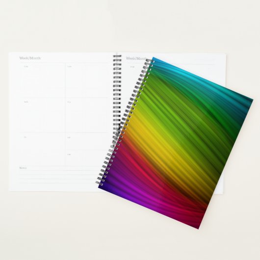 Geweldig Spectrum van Regenboogkleuren Planner (Display)