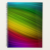 Geweldig Spectrum van Regenboogkleuren Planner (Voorkant)