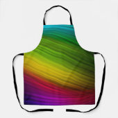 Geweldig Spectrum van Regenboogkleuren Schort (Voorkant)