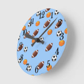 Geweldig sportthema ontwerp - ronde klok (Hoek)