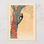 Geweldig Spotted Woodpecker Briefkaart (Voorkant)