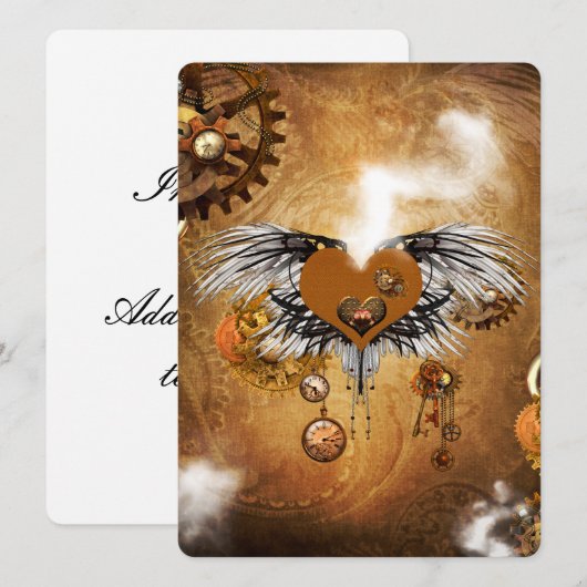 Geweldig sterpunkhart kaart (Voorkant / Achterkant)