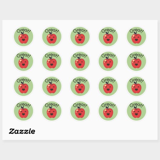 "Geweldig" Stickers van Little Mind (Vel)