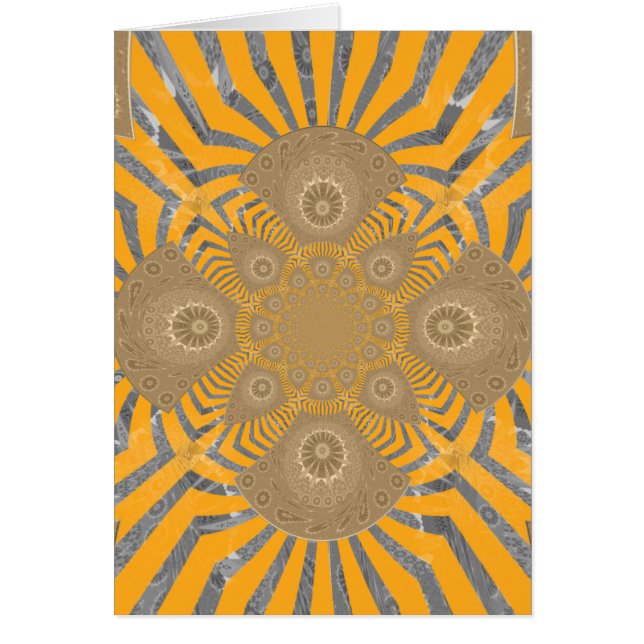 Geweldig, stijlvol, symmetrisch patroonontwerp van (Voorkant)