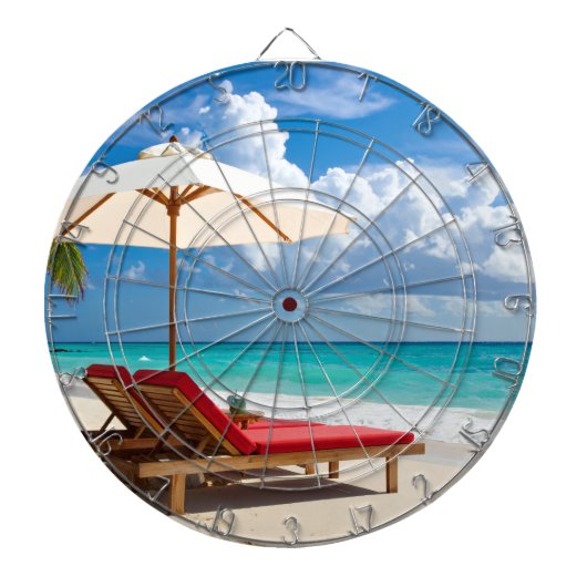 geweldig strand dartbord (Voorkant)