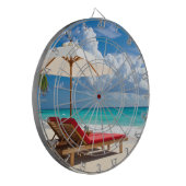 geweldig strand dartbord (Voorkant Links)