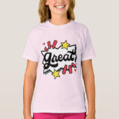 geweldig t-shirt (Voorkant)