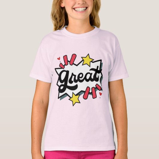 geweldig t-shirt (Voorkant)