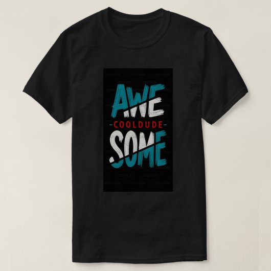 Geweldig. T-shirt (Design voorkant)