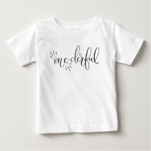 Geweldig T-shirt voor de eerste verjaardag van Bab