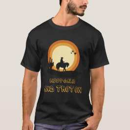 Geweldig T-shirt voor paardrijden