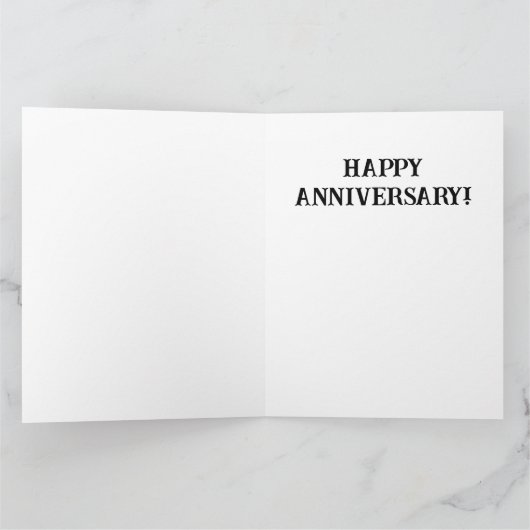 Geweldig Team Horses Jubileum Kaart (Binnen)