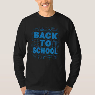 Geweldig terug naar school voorschoolse student vo t-shirt