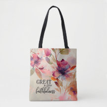 Geweldig: Thy Faithfulness Christelijke Hymn Flora