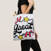 geweldig tote bag (Dichtbij)