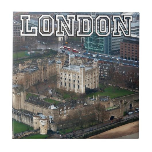 Geweldig! Tower of London United Kingdom Tegeltje (Voorkant)