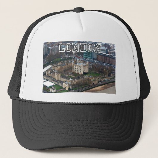 Geweldig! Tower of London United Kingdom Trucker Pet (Voorkant)