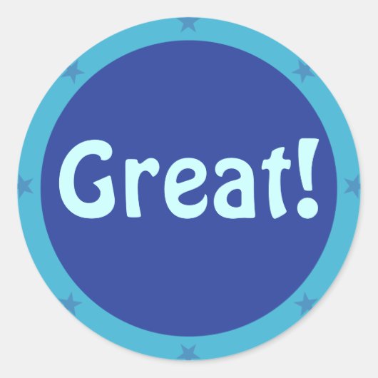 Geweldig - Trainingsserie voor docenten Ronde Sticker (Voorkant)