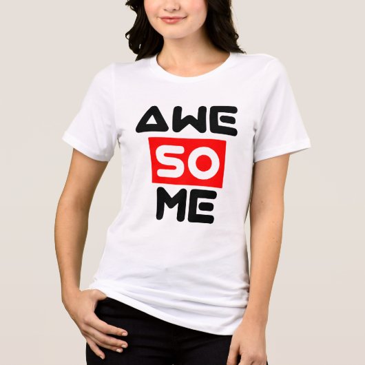 geweldig Tri-Blend shirt (Voorkant)