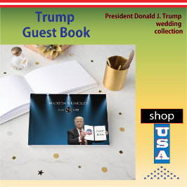 Geweldig Trump Amazing Weddenschap Gastenboek