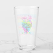 GEWELDIG TUMBLING GYMNASTIEK ONTWERP GLAS (Achterkant)