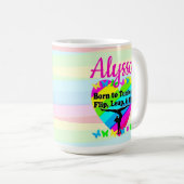 GEWELDIG TUMBLING GYMNASTIEK ONTWERP KOFFIEMOK (Voorkant rechts)