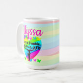 GEWELDIG TUMBLING GYMNASTIEK ONTWERP KOFFIEMOK (Voorkant links)