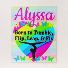 GEWELDIG TUMBLING GYMNASTIEK ONTWERP