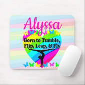 GEWELDIG TUMBLING GYMNASTIEK ONTWERP MUISMAT (Met muis)