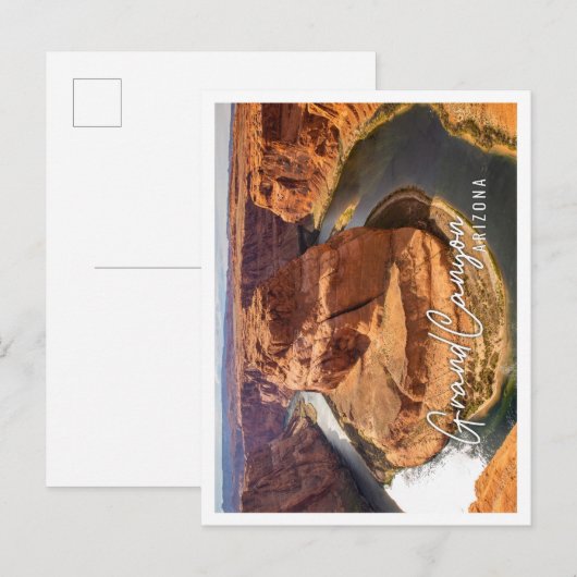 Geweldig uitzicht van het Grand Canyon National Pa Briefkaart (Voorkant / Achterkant)