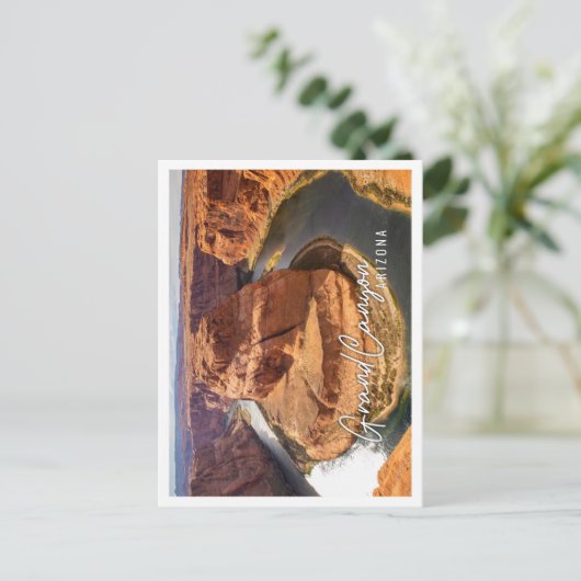 Geweldig uitzicht van het Grand Canyon National Pa Briefkaart (Staand voorkant)