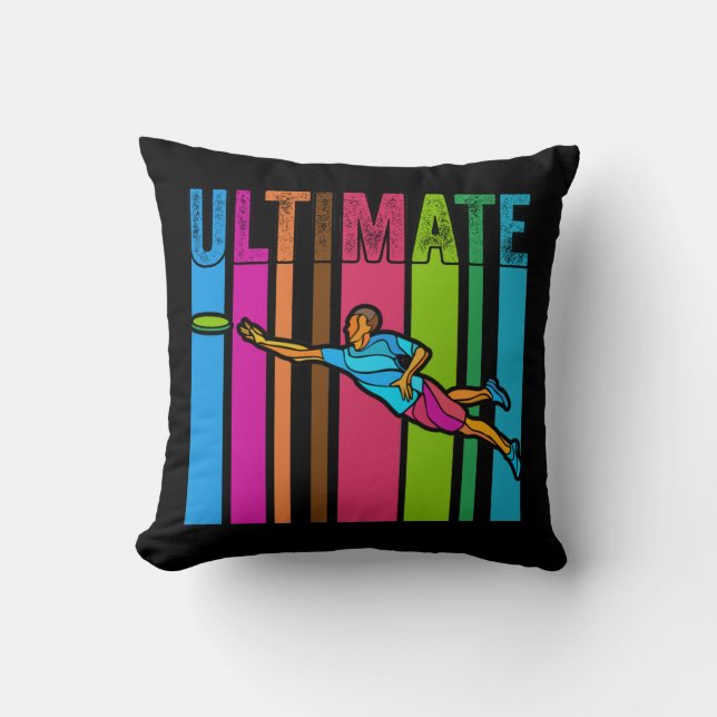 Geweldig Ultimate Frisbee Motief Cadeau Kussen (Voorkant)