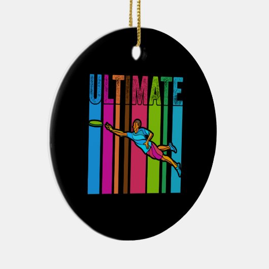 Geweldig Ultimate Frisbee Motif-cadeau Keramisch Ornament (Rechts)